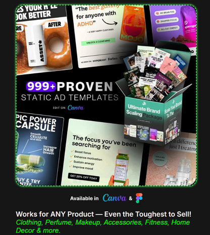 200+ Shopify Custom Liquid Codes + Scroll Stopping High-CTR Meta Ad Creatives